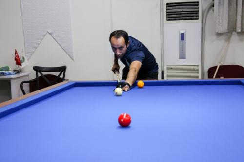 Bilardo ampiyonas Heyecan Meramda Yaand 